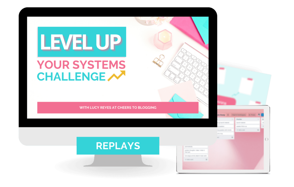 Level Up Your Systems Challenge [Replays] - Shop.Cheers to Productivity